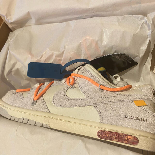 nike dunk low off-white 1