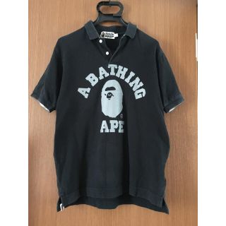 アベイシングエイプ(A BATHING APE)のエイプ ポロシャツSサイズ(ポロシャツ)