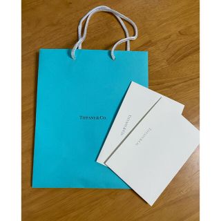 ティファニー(Tiffany & Co.)のティファニー　ショップ袋&封筒2枚セット　美品(ショップ袋)