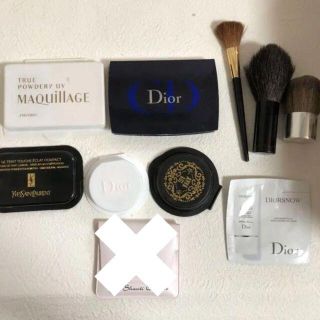 クリスチャンディオール(Christian Dior)のysl annasui dior CD トライアル　サンプル 　コスメブラシ(その他)