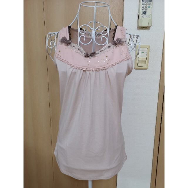 20-60代 人気ファッションブランド axes femme by femmeビッグリボンタンクトップの通販 axes - トップス