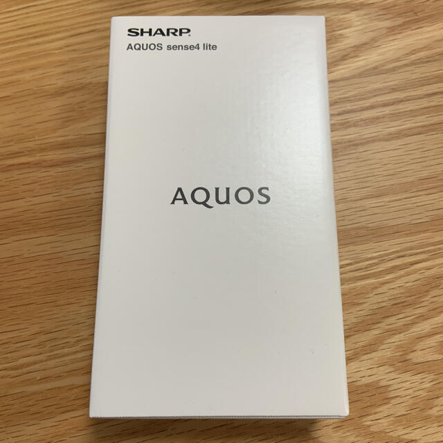 【新品未開封】SHARP AQUOS sense4 lite ブラック