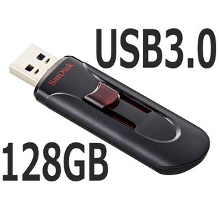 サンディスク(SanDisk)のUSBメモリ Sandisk Flashメモリ 128GB USB3.0(その他)