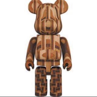 メディコムトイ(MEDICOM TOY)のBE@RBRICK ベアブリック カリモク 寄木 2nd 400％(その他)