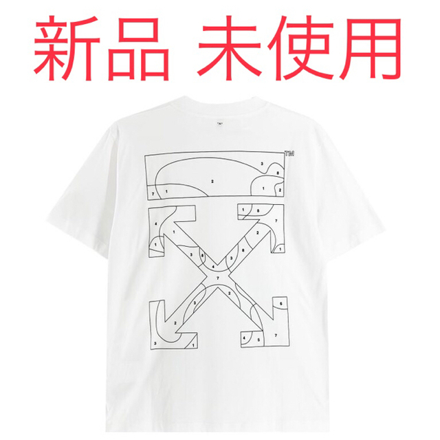 新品未使用 off-white オフホワイト レディース Tシャツ タグ付き