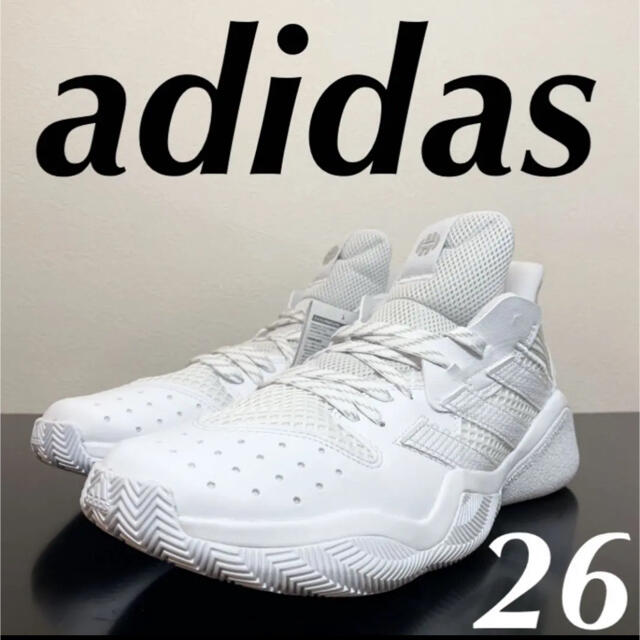 割引も実施中 adidas バスケットシューズ 白色 26cm ecousarecycling.com