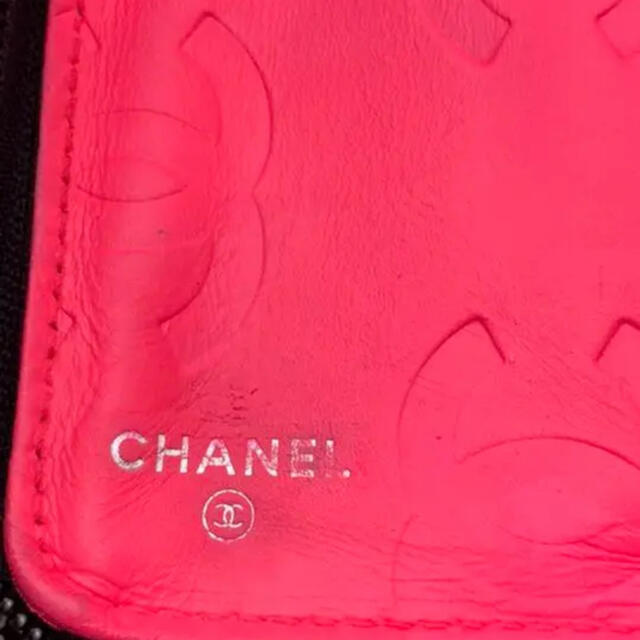 <br>CHANEL/ラウンドジップ長財布/カンボンライン/155*****/シャネル/Bランク/63