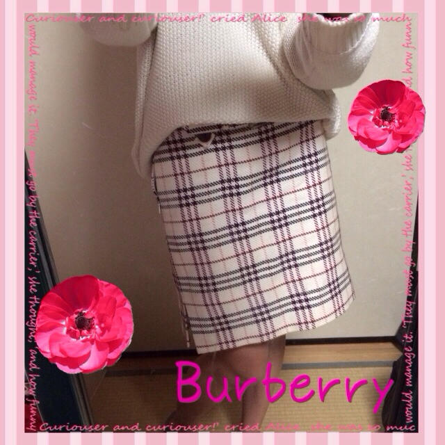 BURBERRY(バーバリー)のBurberryスカート2999円☆ レディースのスカート(ひざ丈スカート)の商品写真