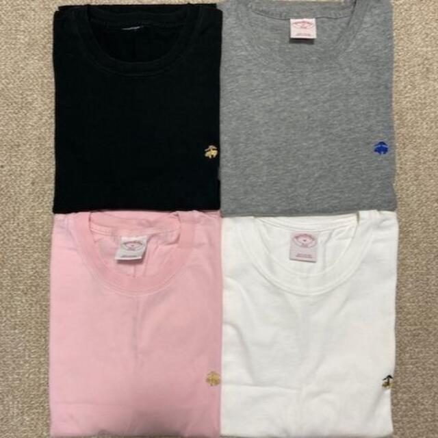 Brooks Brothers(ブルックスブラザース)のブルックスブラザーズ Tシャツ Mサイズ４種セット ２種未使用 メンズのトップス(Tシャツ/カットソー(半袖/袖なし))の商品写真