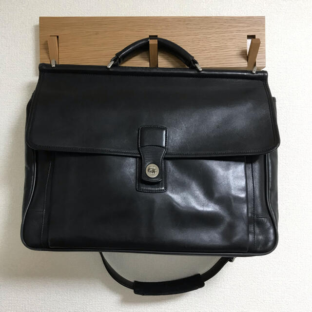 COACH(コーチ)の(ピョン吉様専用)コーチオールドコーチ 本革レザー ビジネスバッグ ヴィンテージ メンズのバッグ(ビジネスバッグ)の商品写真