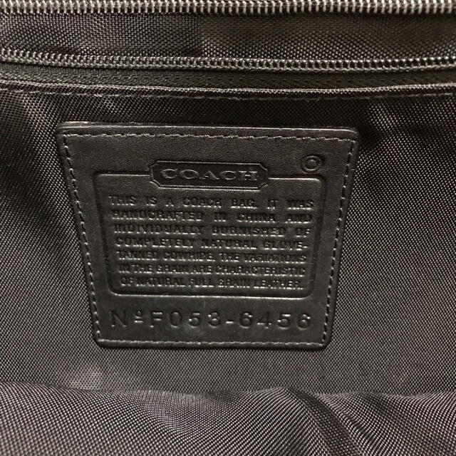 COACH(コーチ)の(ピョン吉様専用)コーチオールドコーチ 本革レザー ビジネスバッグ ヴィンテージ メンズのバッグ(ビジネスバッグ)の商品写真