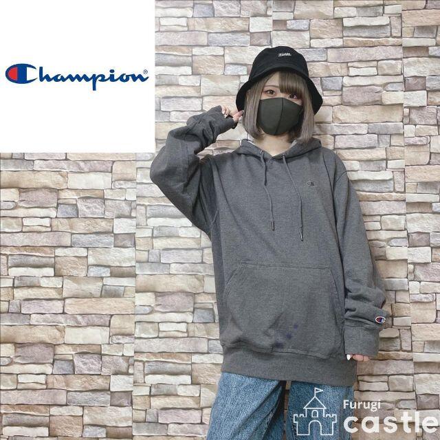 Champion チャンピオン スウェット パーカー ゆるダボ M