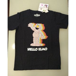 セサミストリート(SESAME STREET)の新品タグ付き　セサミストリート　ブラック　Tシャツ(Tシャツ/カットソー)