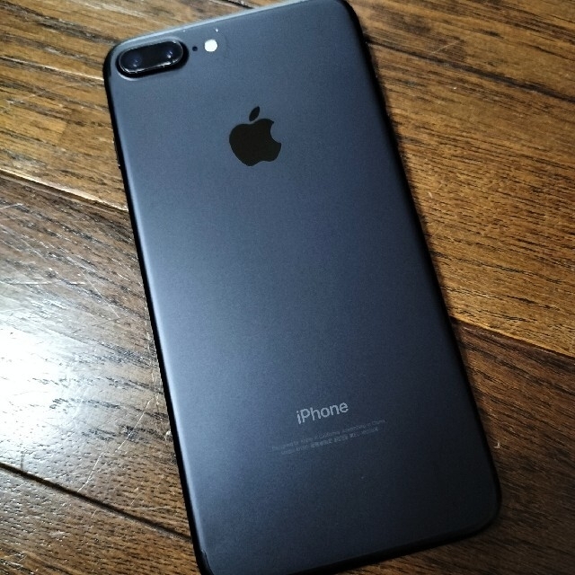 iPhone7plus 128GB マットブラック美品