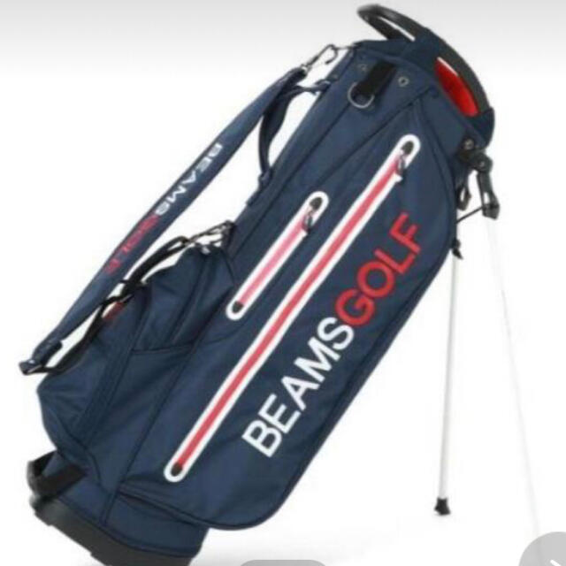 BEAMS(ビームス)のBEAMS GOLF / new スタンド キャディバッグ 3■ネイビー スポーツ/アウトドアのゴルフ(バッグ)の商品写真