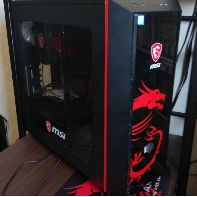自作ゲーミングPC msi仕様 新到着