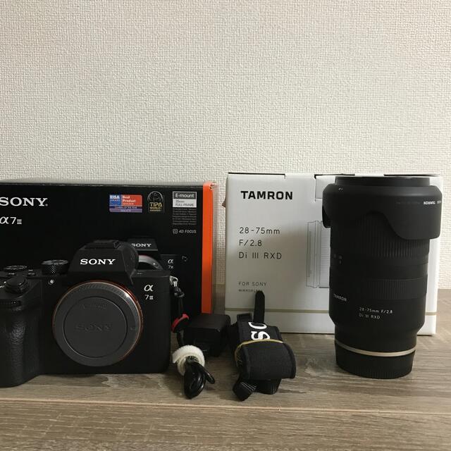 経典 SONY - 【maa】sony α7ⅲ + tamron28-75 ミラーレス一眼