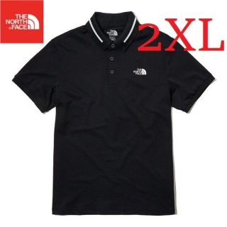 ザノースフェイス(THE NORTH FACE)のノースフェイス ポロシャツ メンズ 半袖 ブラック/2XL K172D(ポロシャツ)