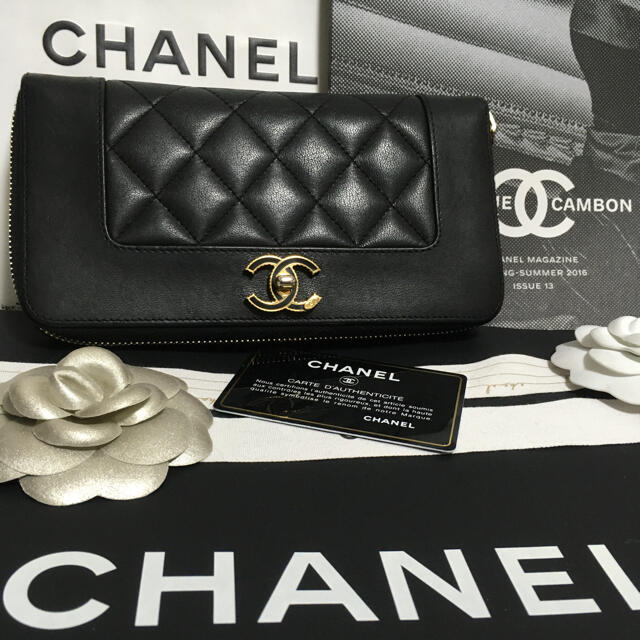 CHANEL - みんみん様専用♡美品☆ シャネル マドモアゼル 長財布