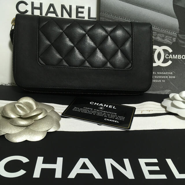 CHANEL シャネル　マドモアゼル　長財布