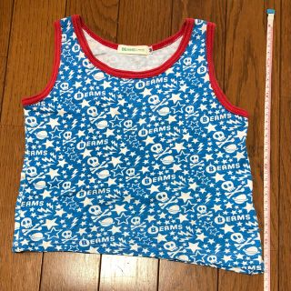 ビームス(BEAMS)のキッズ　タンクトップ　90size  beams mini(Tシャツ/カットソー)