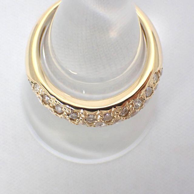 K18YG ダイヤモンド リング 11.5号[g519-15］ レディースのアクセサリー(リング(指輪))の商品写真