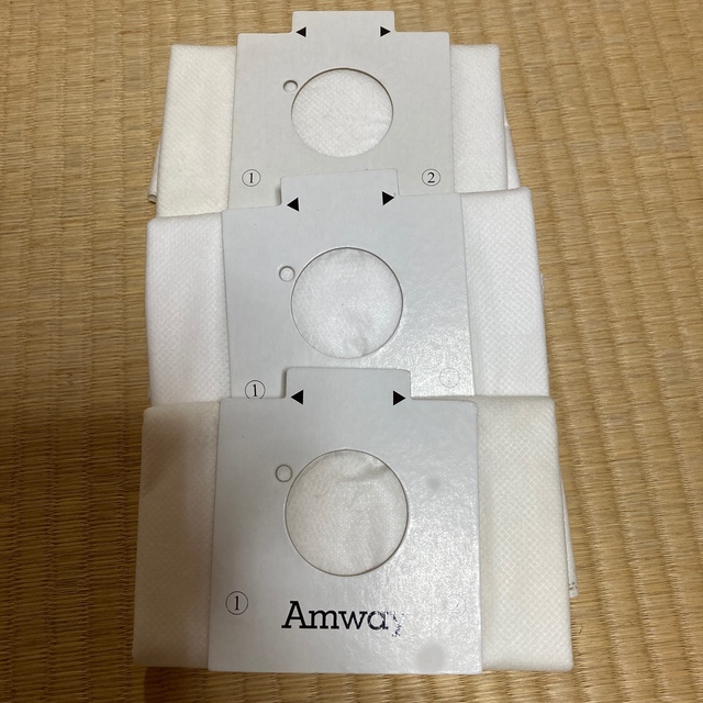 Amway(アムウェイ)のアムウェイ掃除機　フィルター3枚 スマホ/家電/カメラの生活家電(掃除機)の商品写真