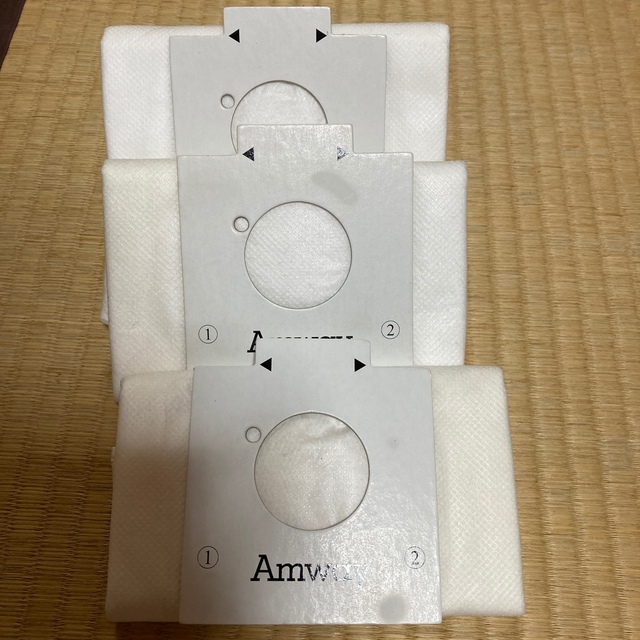 Amway(アムウェイ)のアムウェイ掃除機　フィルター3枚 スマホ/家電/カメラの生活家電(掃除機)の商品写真