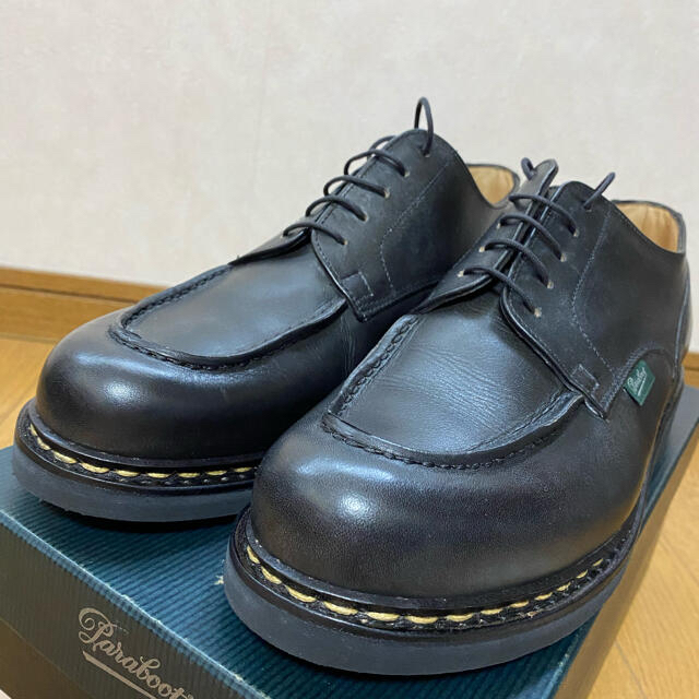 ドレス/ビジネス<新品未使用>パラブーツ　シャンボード UK8　Paraboot