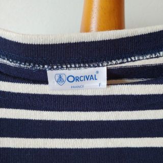 オーシバル(ORCIVAL)のORCIVAL　ボーダーシャツワンピース(ひざ丈ワンピース)