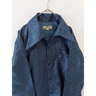 ニコルクラブフォーメン(NICOLE CLUB FOR MEN)のニコル　総柄シャツ　デザインシャツ(シャツ)