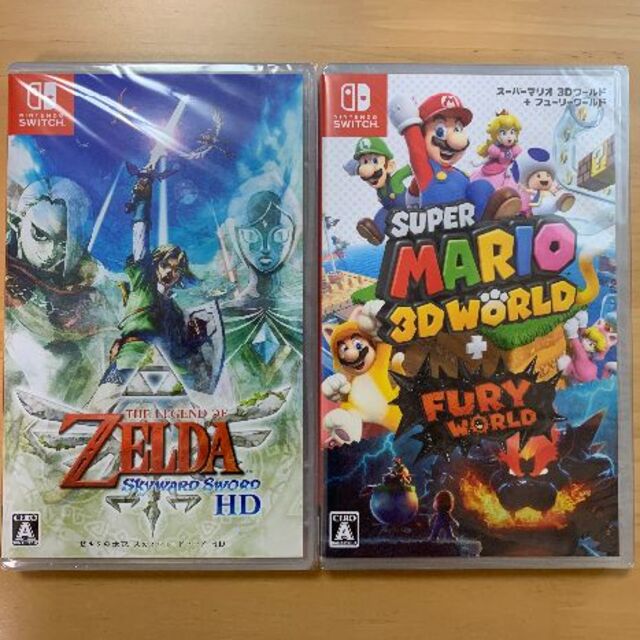 Nintendo Switch - 新品未開封 ゼルダの伝説 スカイウォードソード スーパーマリオ 3D