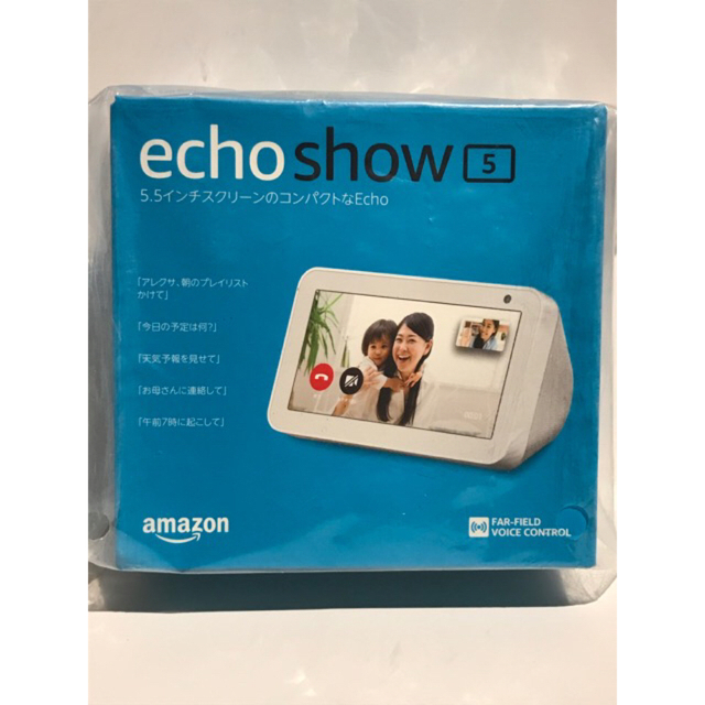 新品未使用　 echo show 5  ホワイト　エコーショー5