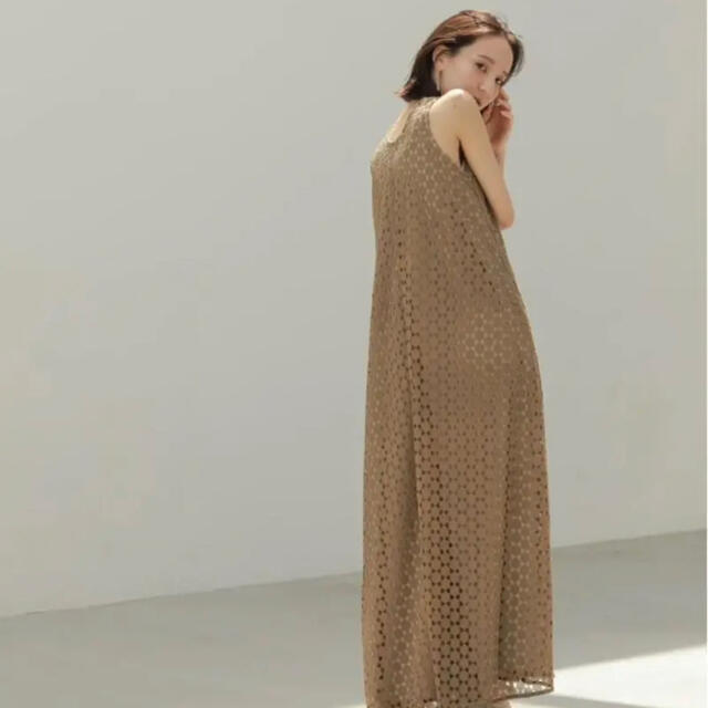 geometry lace dress(brown)※最終値下げ 入荷 mazeikiupsc.lt-日本全国
