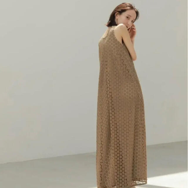 geometry lace dress(brown)※最終値下げ