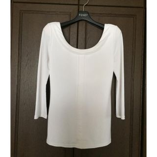 フォクシー(FOXEY)のもかさまご専用です。フォクシーニュー ヨーク トップス  ホワイト 38(Tシャツ(半袖/袖なし))