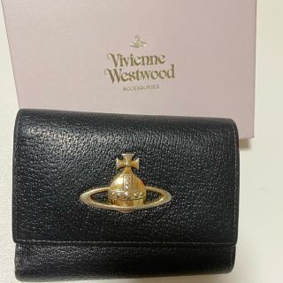 ヴィヴィアンウエストウッド(Vivienne Westwood)のVivienneWestwood 折りたたみ財布　黒(財布)