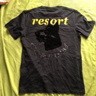 ビューティアンドユースユナイテッドアローズ(BEAUTY&YOUTH UNITED ARROWS)のRESORT CORPSベルベットプリントtシャツ(Tシャツ/カットソー(半袖/袖なし))