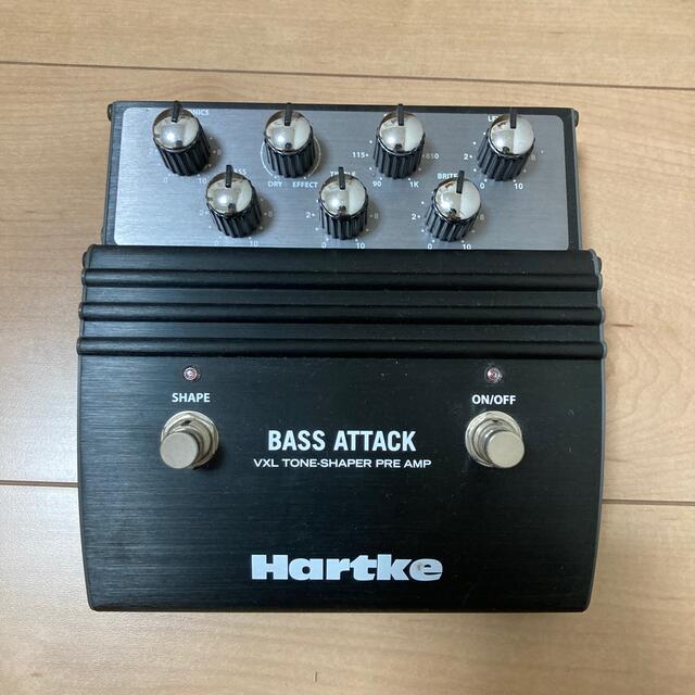 Hartke BASS ATTACK(ハートキー ベースアタック)プリアンプ