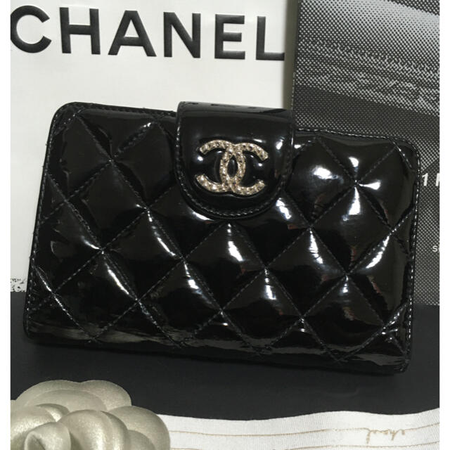 CHANEL(シャネル)のnono様専用♡美品★  シャネル ブリリアント折り財布 ラウンドジップ 正規品 レディースのファッション小物(財布)の商品写真