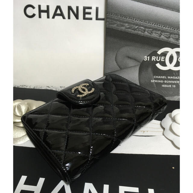 CHANEL(シャネル)のnono様専用♡美品★  シャネル ブリリアント折り財布 ラウンドジップ 正規品 レディースのファッション小物(財布)の商品写真