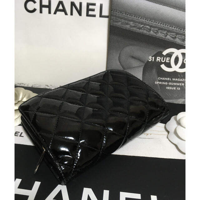 CHANEL(シャネル)のnono様専用♡美品★  シャネル ブリリアント折り財布 ラウンドジップ 正規品 レディースのファッション小物(財布)の商品写真