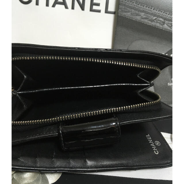 CHANEL(シャネル)のnono様専用♡美品★  シャネル ブリリアント折り財布 ラウンドジップ 正規品 レディースのファッション小物(財布)の商品写真