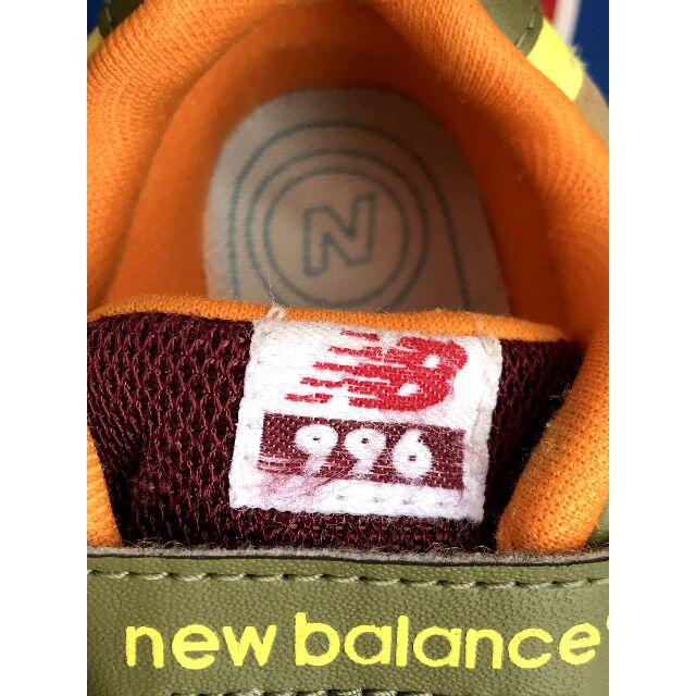 New Balance(ニューバランス)の【中古品】ニューバランス　FS996 KHI　カーキ　15.5cm キッズ/ベビー/マタニティのキッズ靴/シューズ(15cm~)(スニーカー)の商品写真