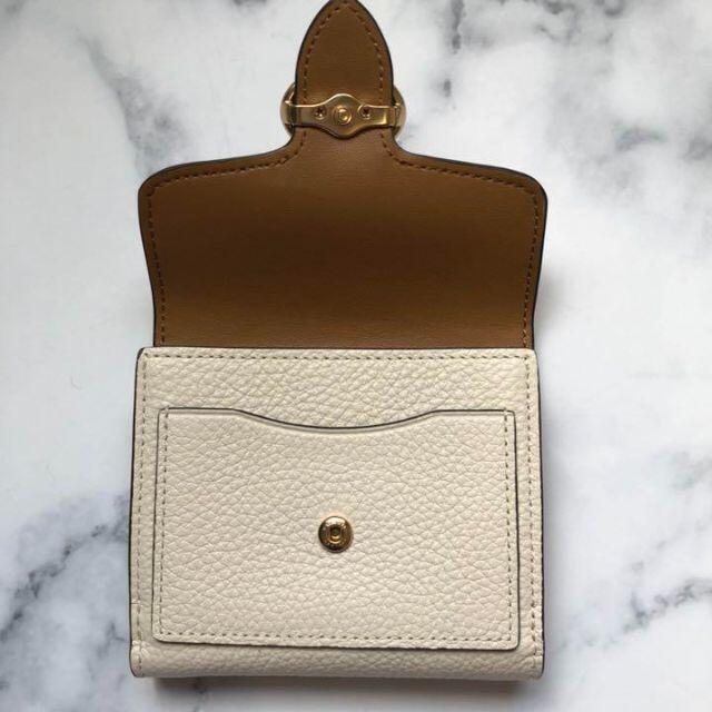 超激得定番 COACH - 人気!COACH コーチ レディース ミニ財布 二つ折り シグネチャー ホワイトの通販 by ame's shop|コーチならラクマ HOT豊富な