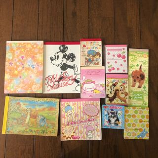 メモ帳　まとめ売り11冊(ノート/メモ帳/ふせん)