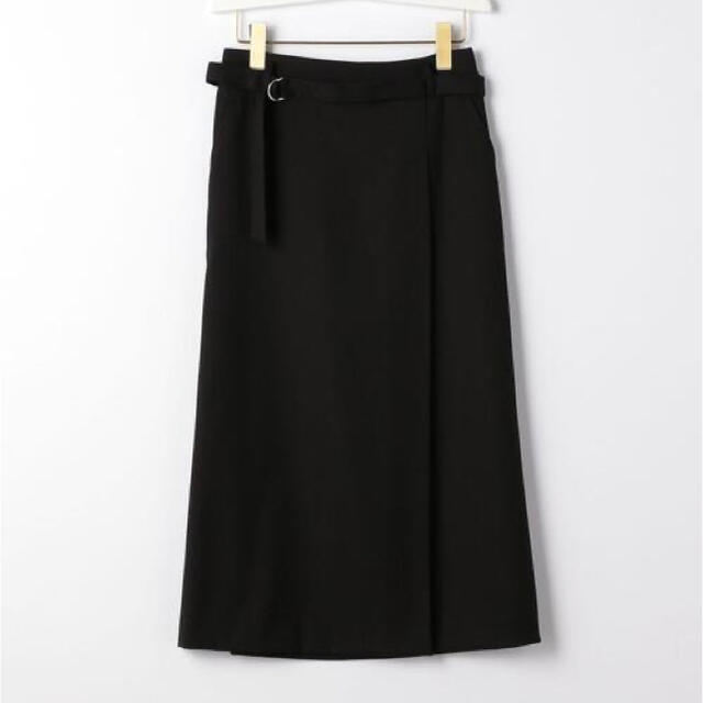 UNITED ARROWS(ユナイテッドアローズ)の＜A DAY IN THE LIFE＞ ベルト付き ラップAラインスカート　新品 レディースのスカート(ロングスカート)の商品写真
