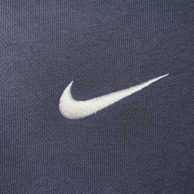 NIKE(ナイキ)のNIKE ナイキ ハーフジップトレーナー スウェット 紺 ネイビー L メンズのトップス(スウェット)の商品写真