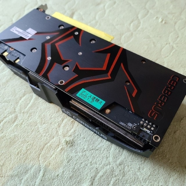 ASUS(エイスース)のASUS CERBERUS GTX 1070 Ti A8G スマホ/家電/カメラのPC/タブレット(PCパーツ)の商品写真