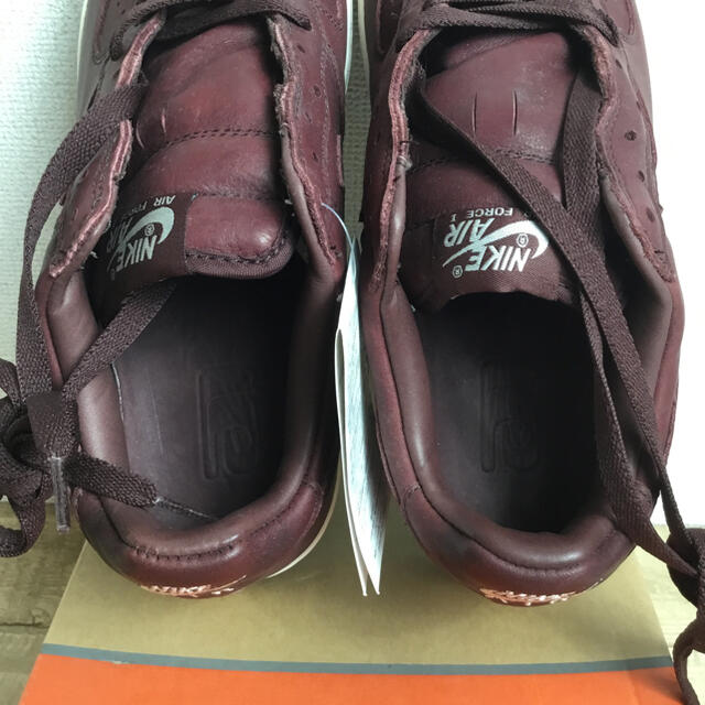 新品未使用 WMNS NIKE AIR FORCE 1 LOW RED WOOD